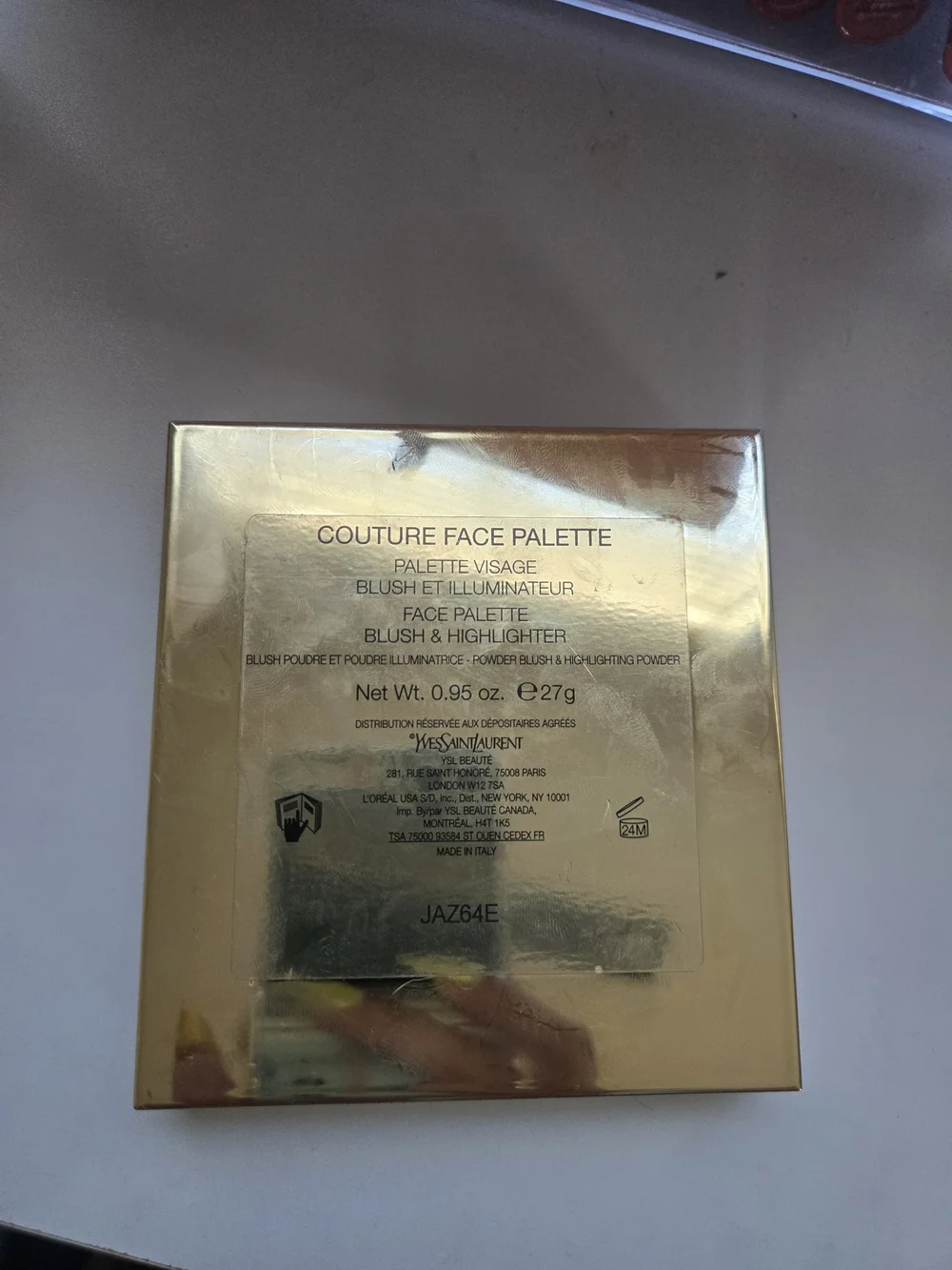 Ysl Golden Oasis Face Palette